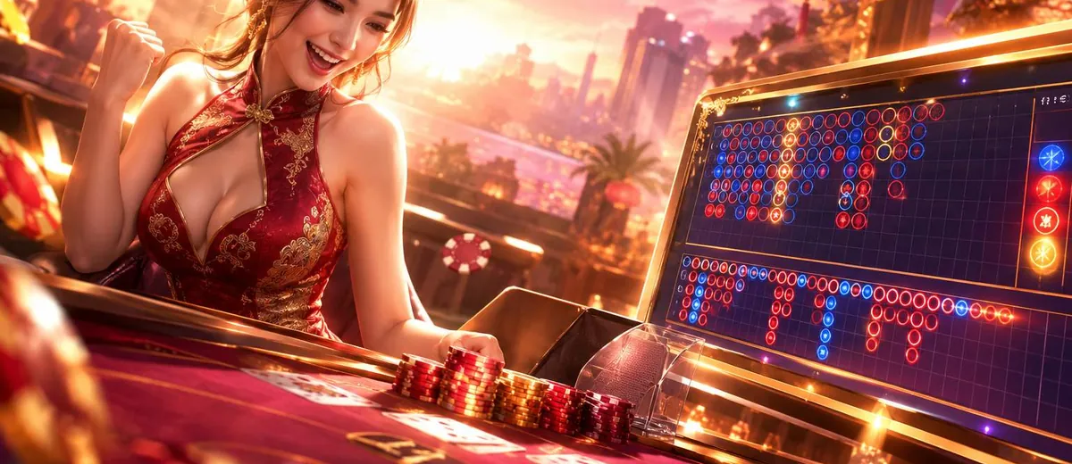 Ilustrasi hk3__hero_baccarat table and jackpot win — panduan Gambler Fallacy Hoki311