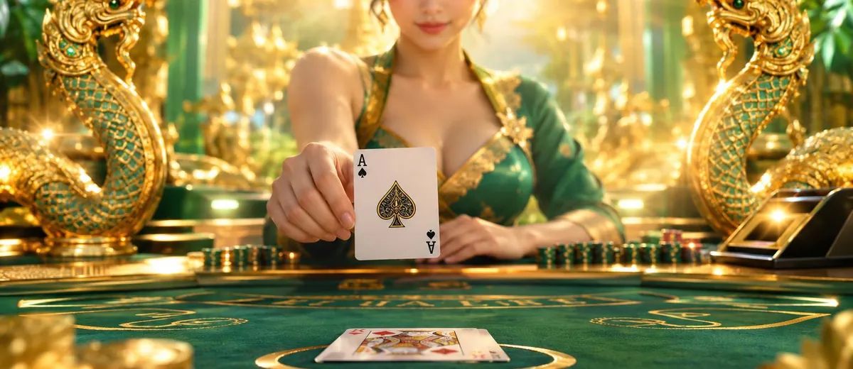 Ilustrasi hk3__hero_blackjack table and casino dealer — panduan Hoki311 Slot Hoki311