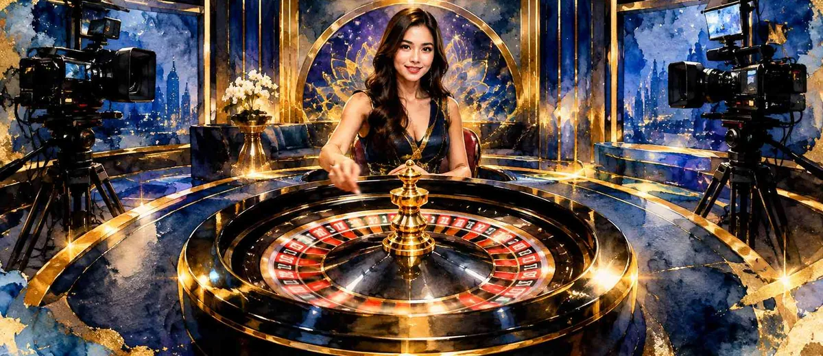 Ilustrasi hk3__hero_roulette table and casino dealer — panduan Situs Hoki311 Hoki311